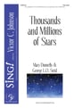 Thousands and Millions of Stars Two-Part choral sheet music cover